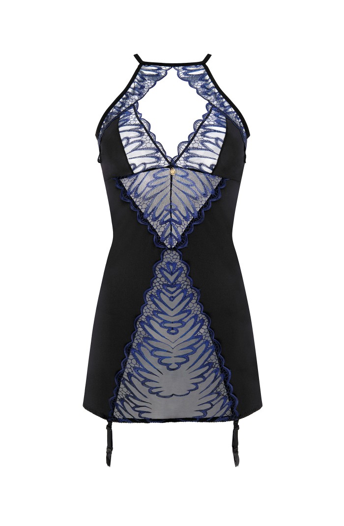 Felicia - Babydoll (Navy/Black)
