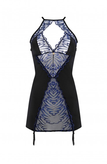 Felicia - Babydoll (Navy/Black)