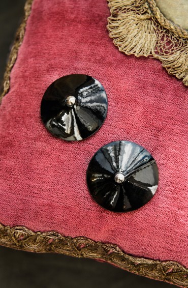 Pic - Patent Leather Nipple Pasties