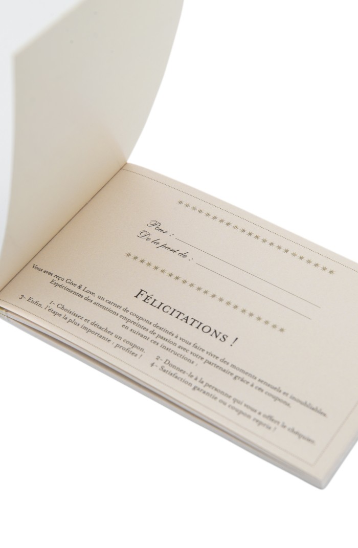 Give & Love - Checkbook