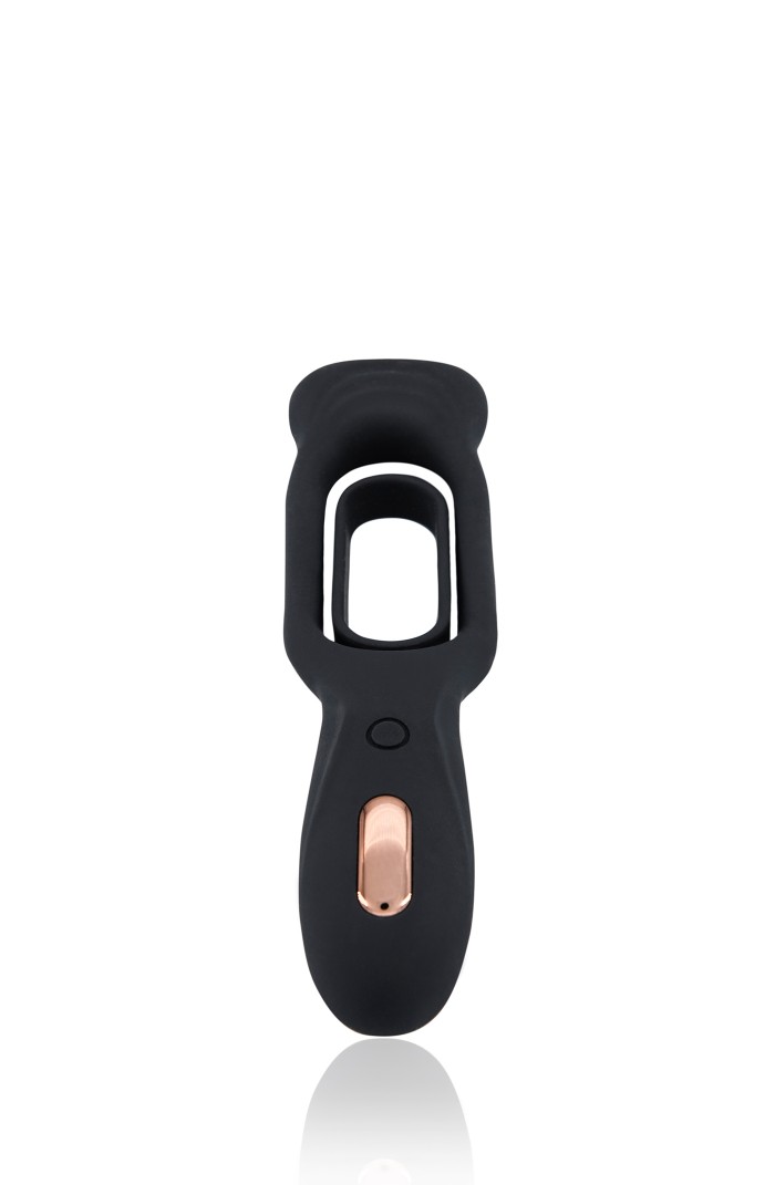 Pan - Remote Control Double Penis Ring - Double Vibrator