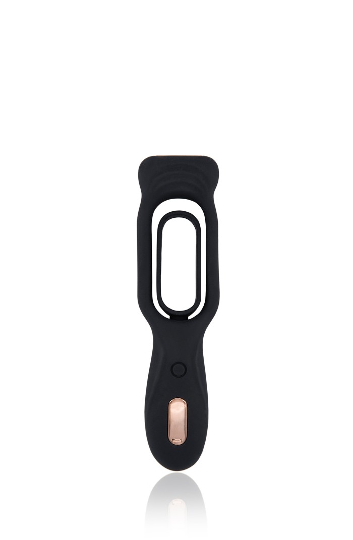 Pan - Remote Control Double Penis Ring - Double Vibrator