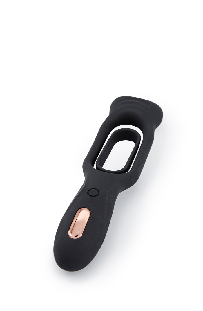 Pan - Remote Control Double Penis Ring - Double Vibrator