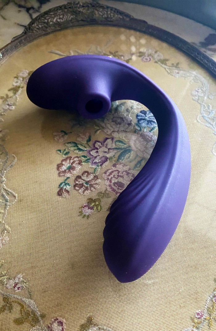 Dino - G-Spot Vibrator with Clitoral Suction