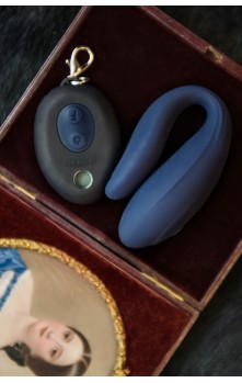 Juno - Vibromasseur pour couples. (Stormy Sky)