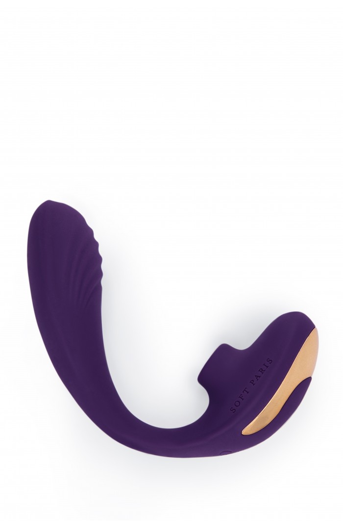 Dino - Vibromasseur Point G avec Succion du Clitoris