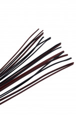 De Beauvoir - Swivel Flogger - Leather (Black & Burgundy)