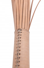 Rousseau - Flogger & Anal Plug - Leather (Tobacco)