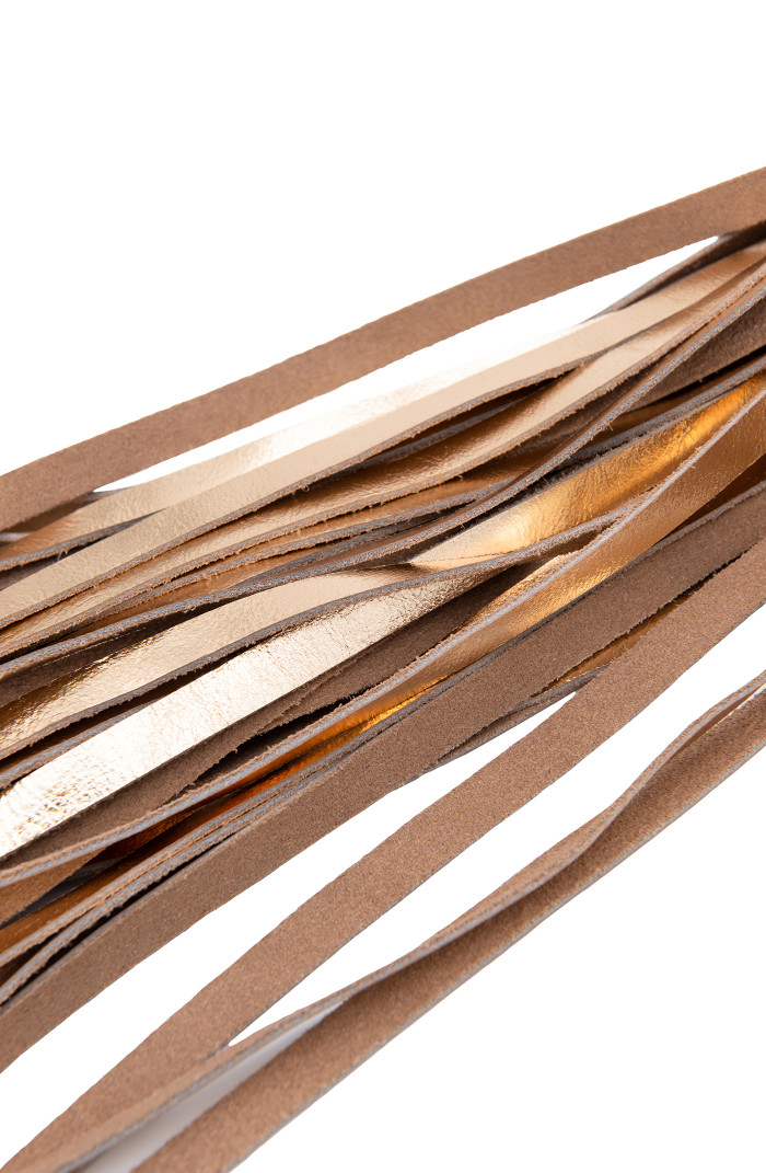 Foucault - Flogger - Leather (Gold)