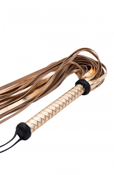 Foucault - Flogger - Leather (Gold)
