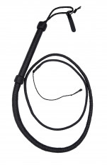 Engels - Single Tail Whip - Leather (Black)