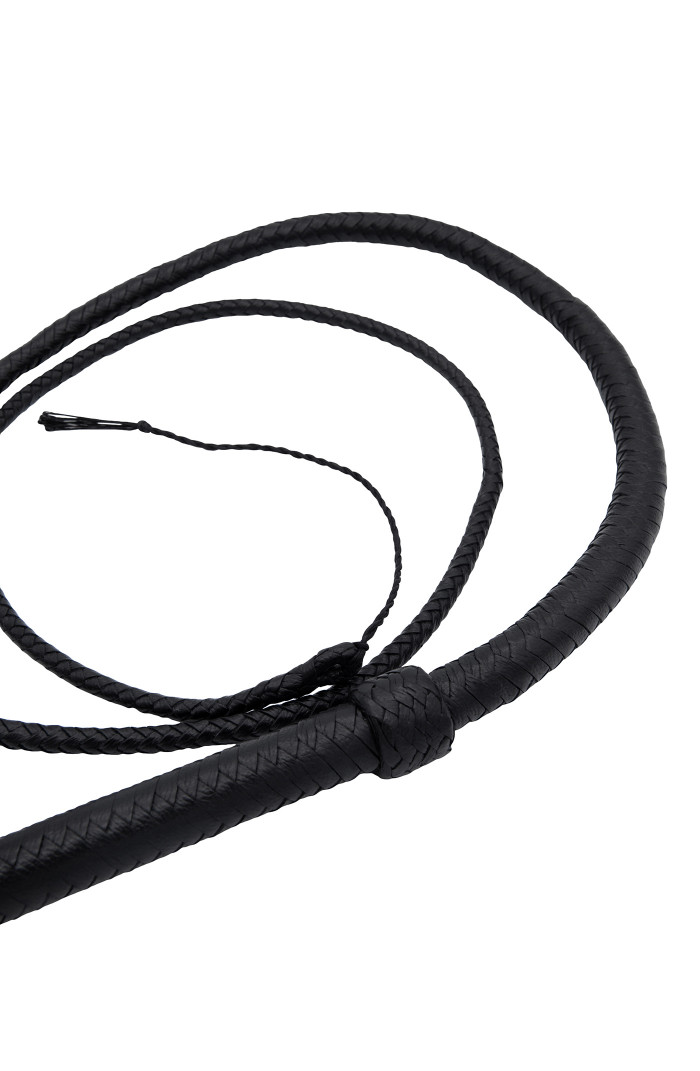 Engels - Single Tail Whip - Leather (Black)