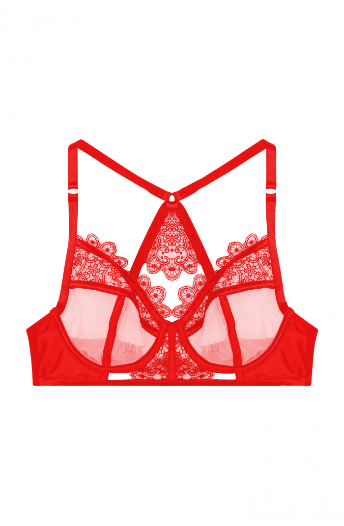 Anaise - Bra - Balcony (Red)