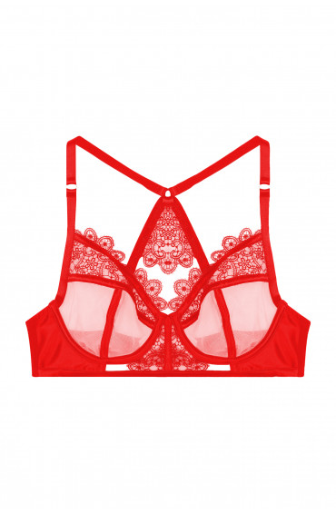 Anaise - Bra - Balcony (Red)